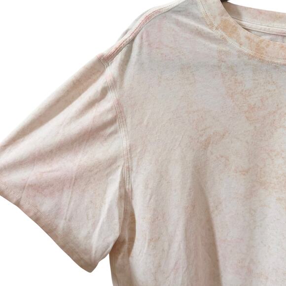 Lululemon All Yours Short Sleeve T-Shirt Cirrus Wash Lemon Strawberry Sz 8 - Picture 7 of 9